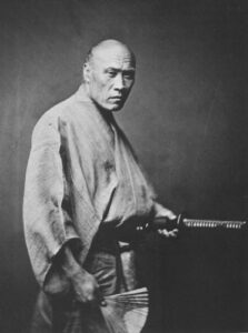 old photo of samurai