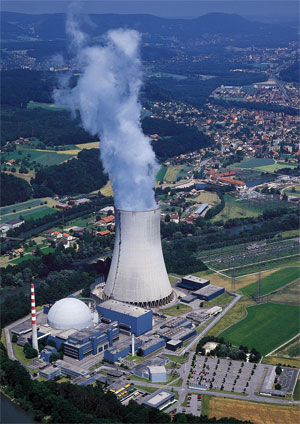 A nuclear power plant