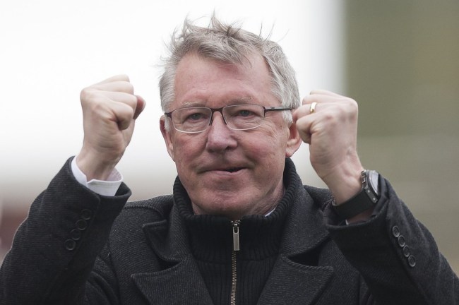 Alex Ferguson and his iconic clenched fists