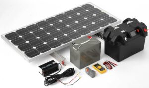 Solar power inverter kit