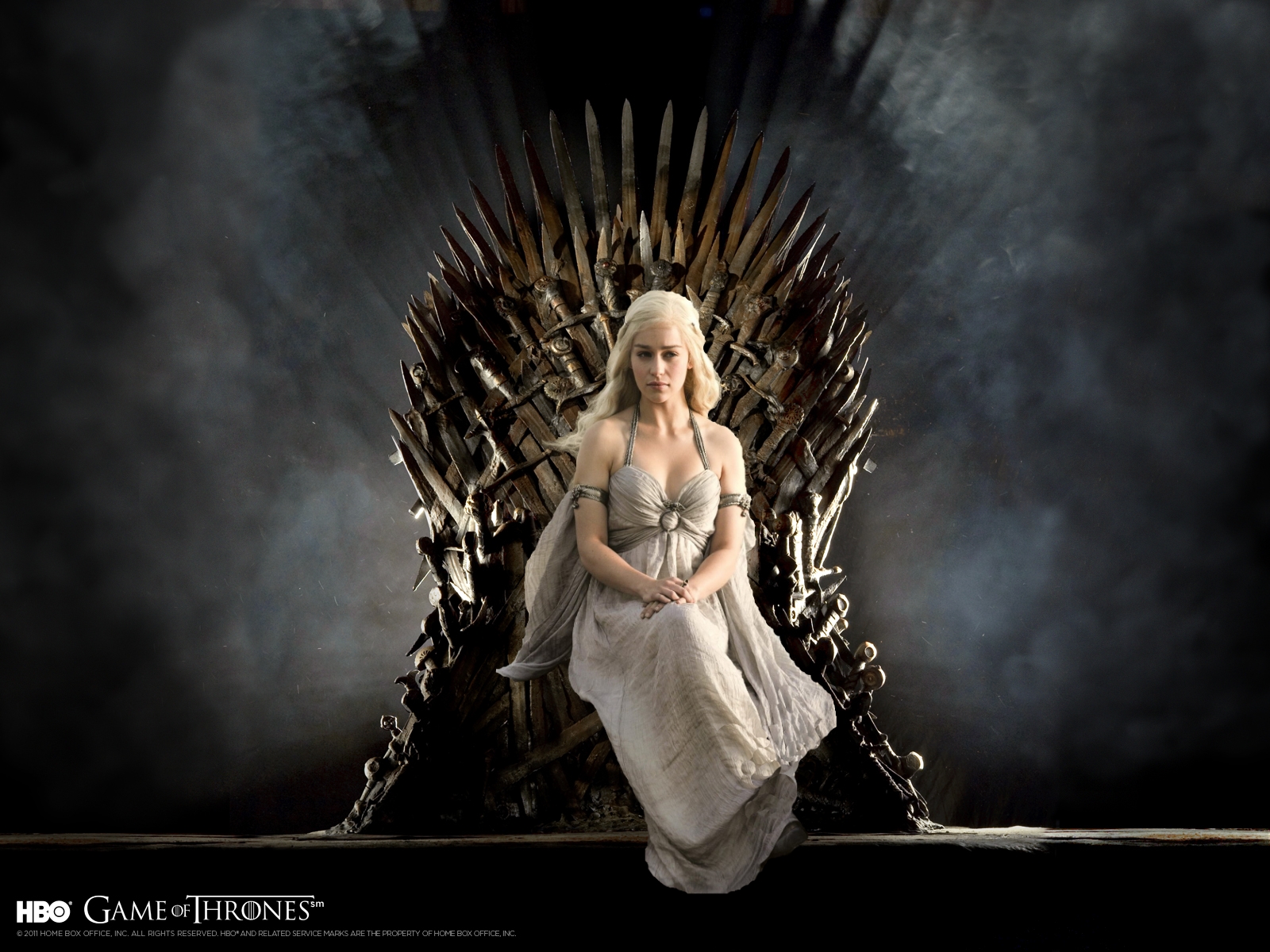 Daenerys Targarian & The Iron Throne from Game of Thrones