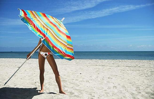 beach umbrella