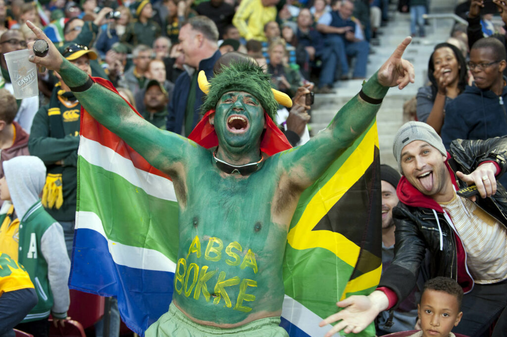 Ultimate Springbok fan. 