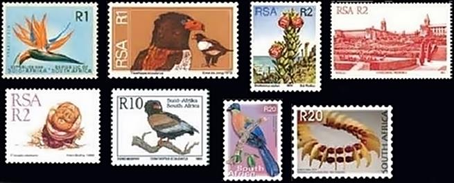 South African stamps