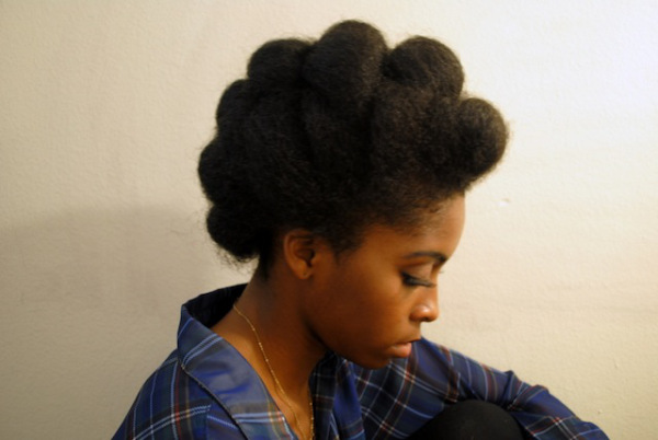 natural hair style