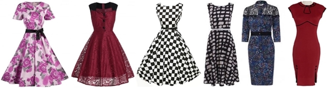 vintage style dresses