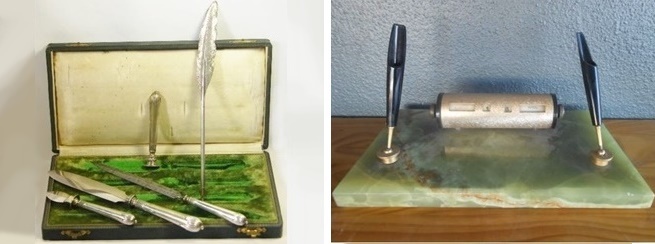 vintage writing set