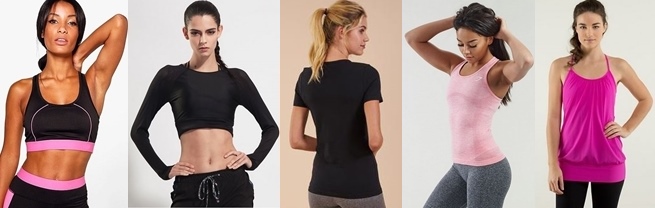 gym tops for women