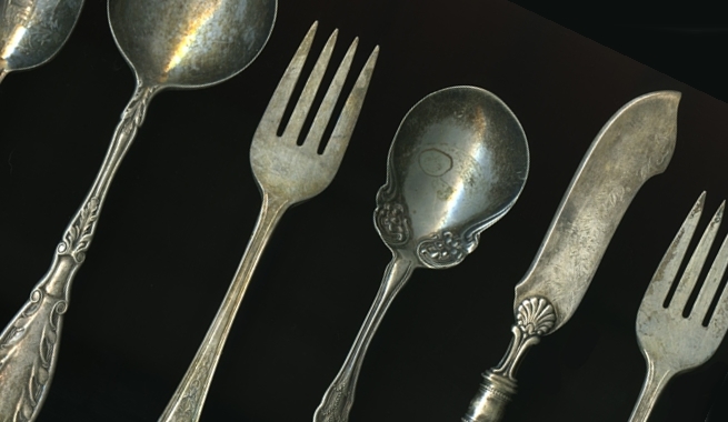 antique cutlery